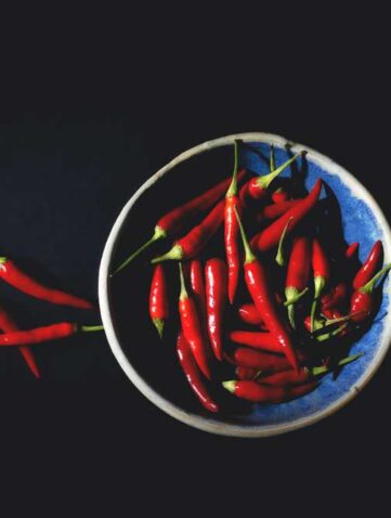 Pikantne papryczki zawierają znaczne ilości kapsaicyny