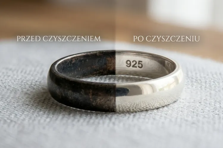 srebro próba 925 czernieje